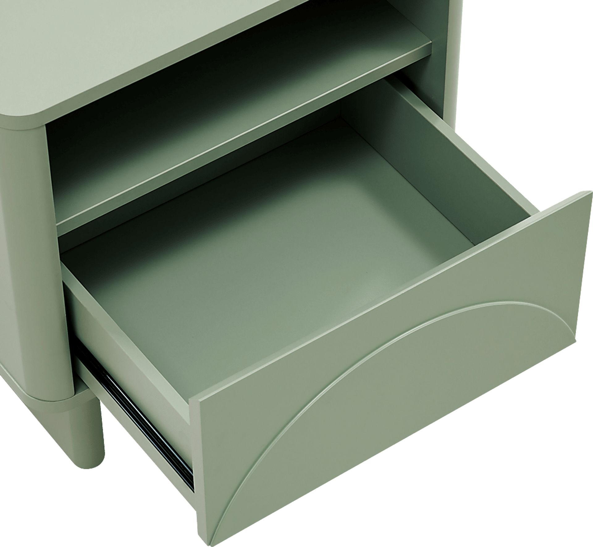 Ammons Green Nightstand - Image 6