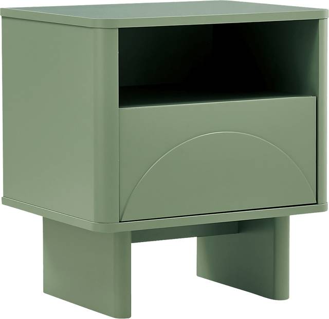 Ammons Green Nightstand - Thumbnail - Image 1