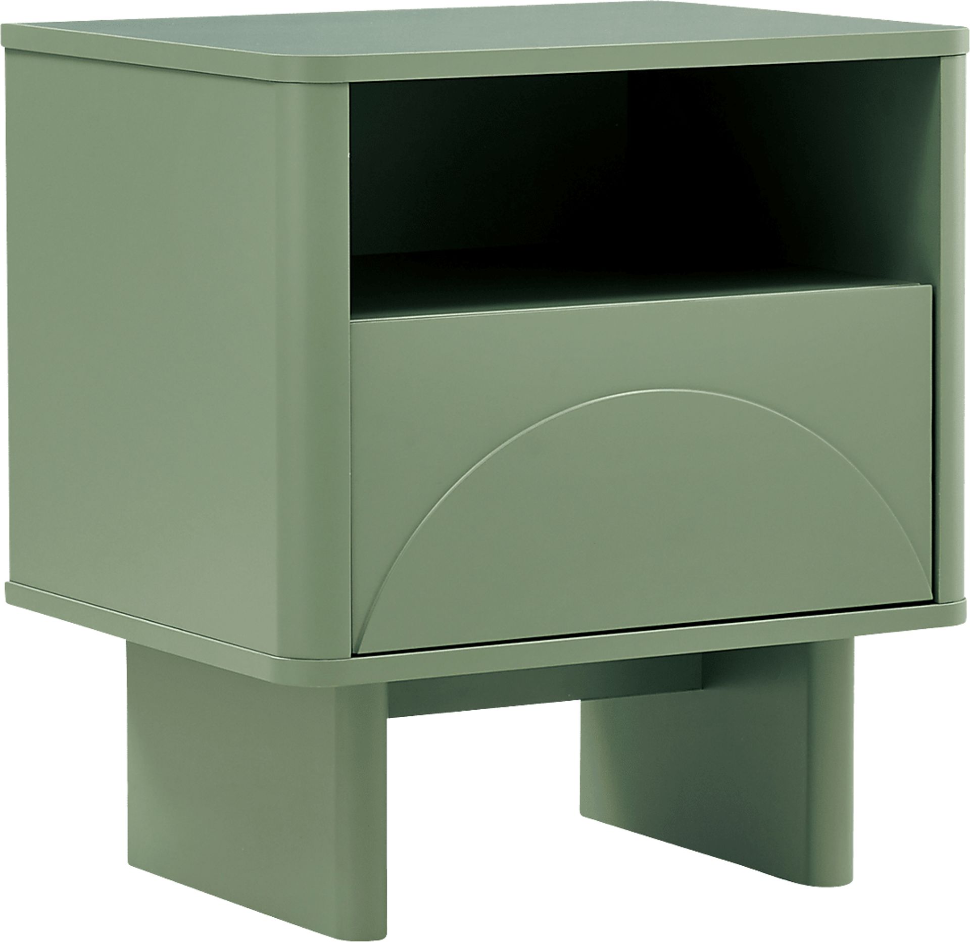 Ammons Green Nightstand - Image 1
