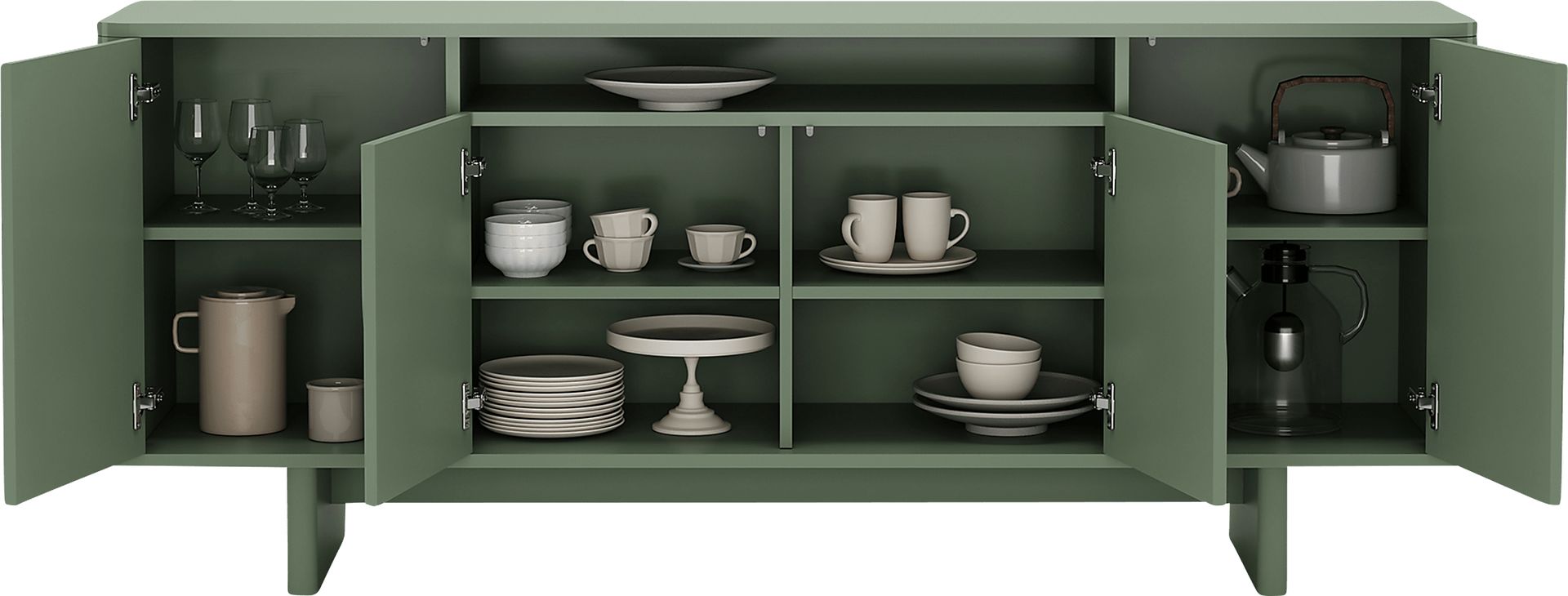 Ammons Green Sideboard - Image 12
