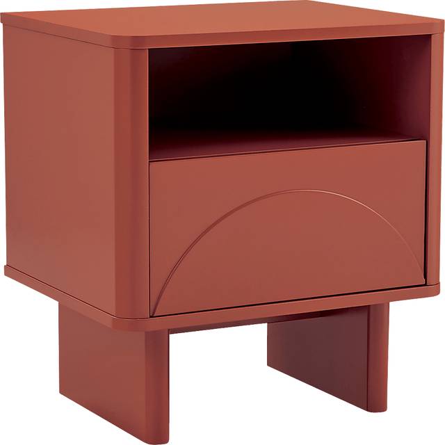 Ammons Terracotta Nightstand - Thumbnail - Image 1