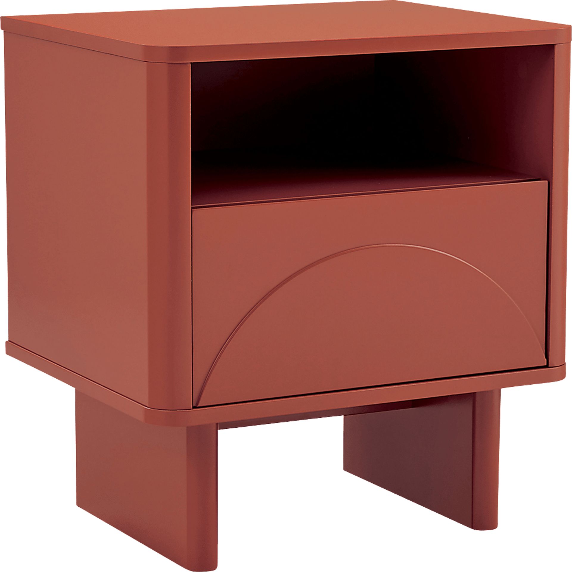 Ammons Terracotta Nightstand - Image 1
