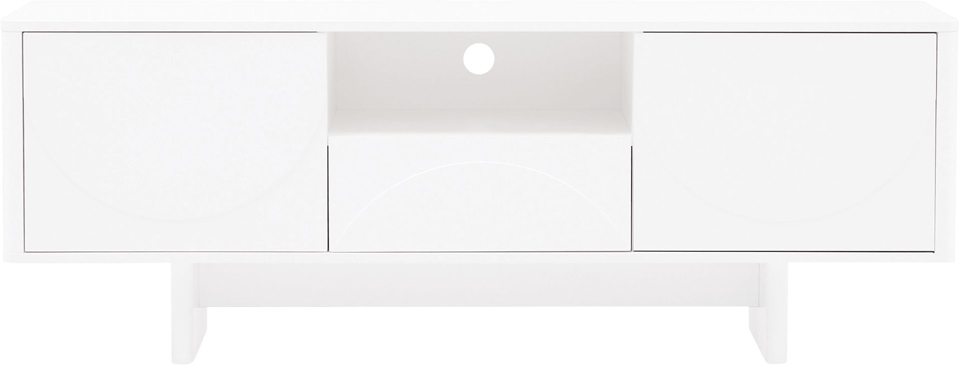 Ammons White 59.5 in. Console - Image 4