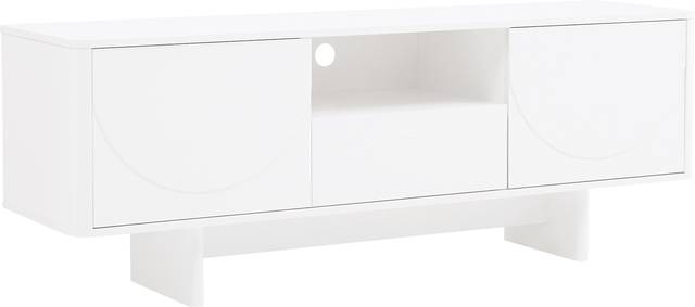 Ammons White 59.5 in. Console - Thumbnail - Image 1