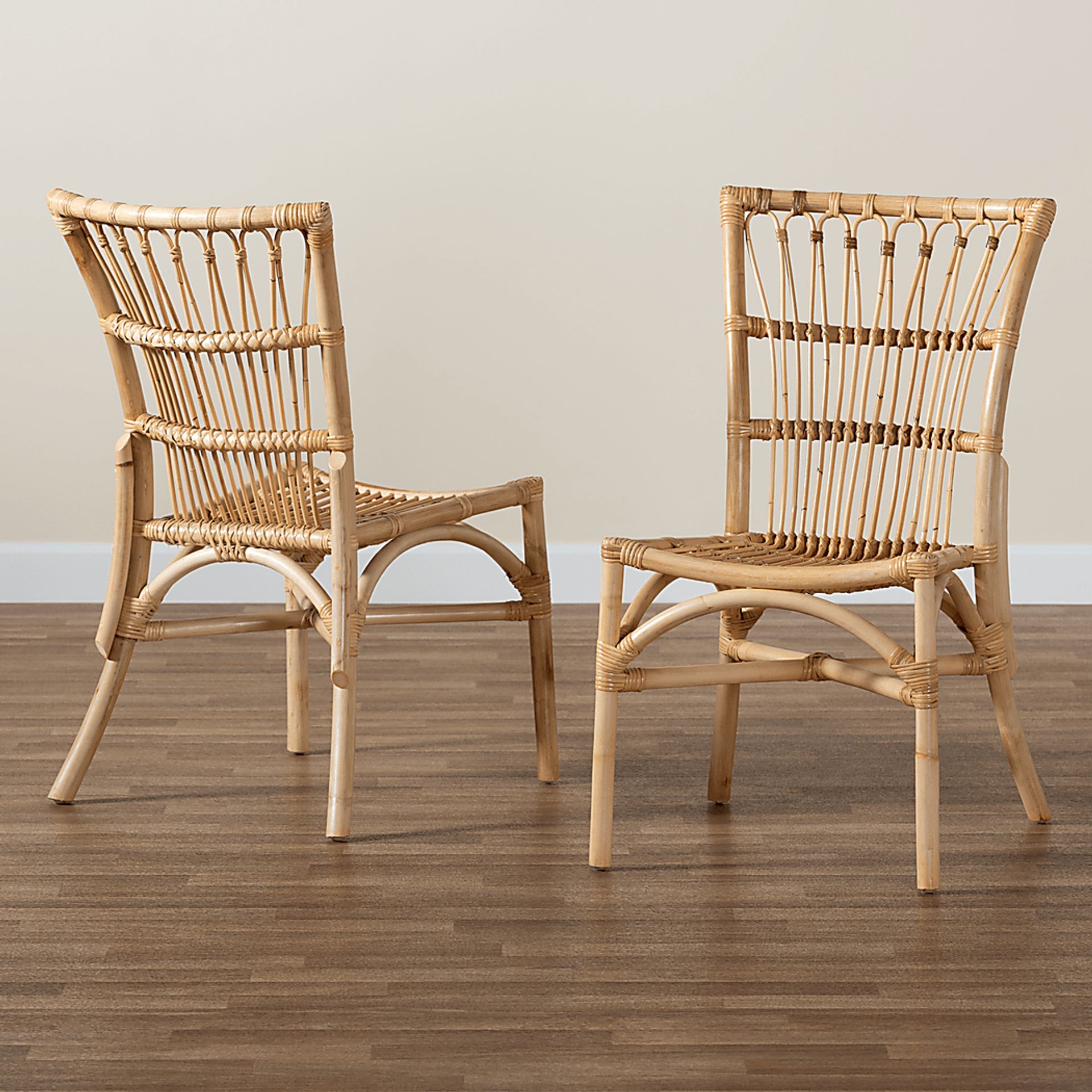 Amniora Brown Side Chair Set of 2 - Image 8