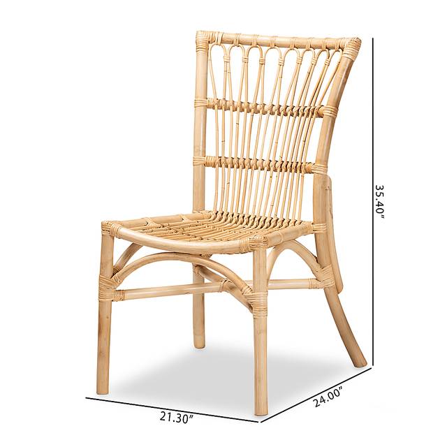 Amniora Brown Side Chair Set of 2 - Thumbnail - Image 9