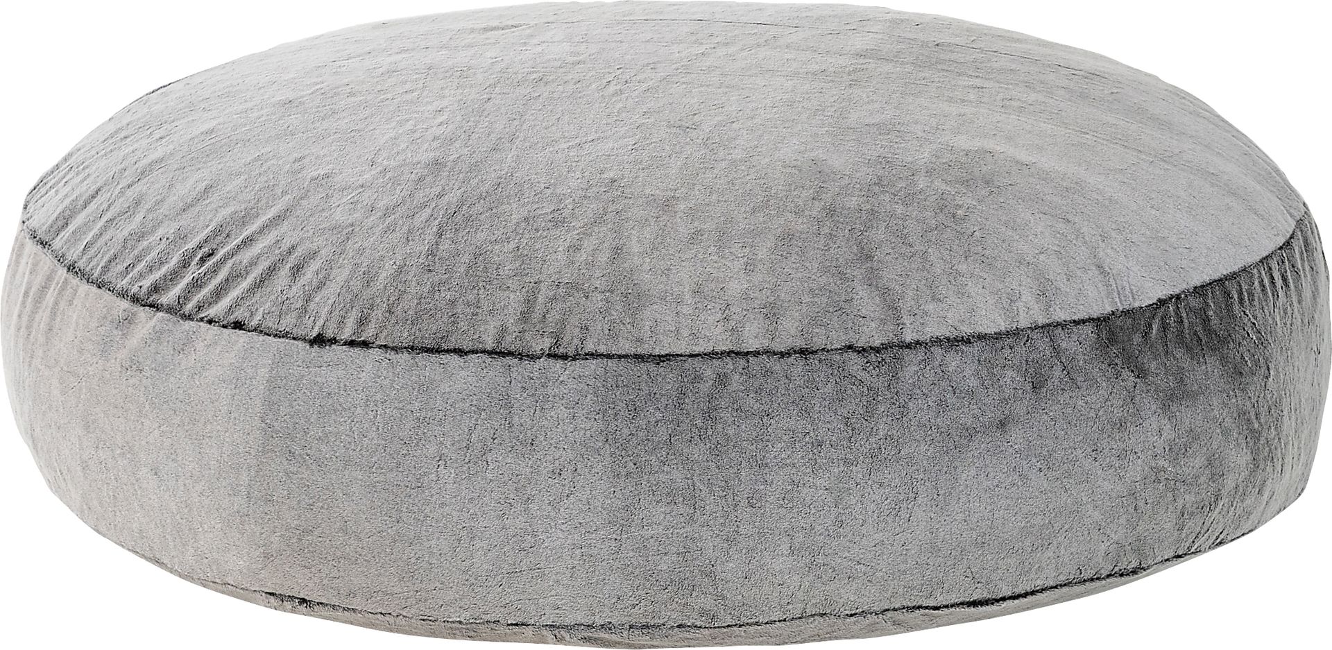 Kids Amnons Gray Bean Bag Chair - Image 1