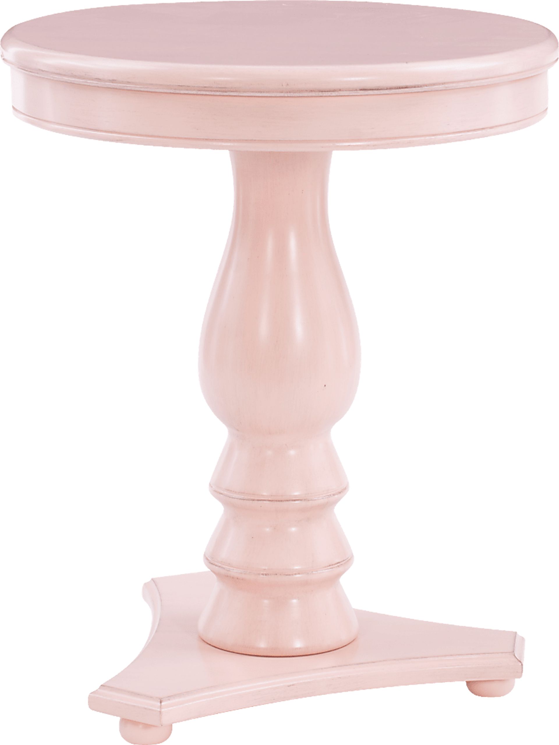 Amorette Pink Accent Table - Image 1