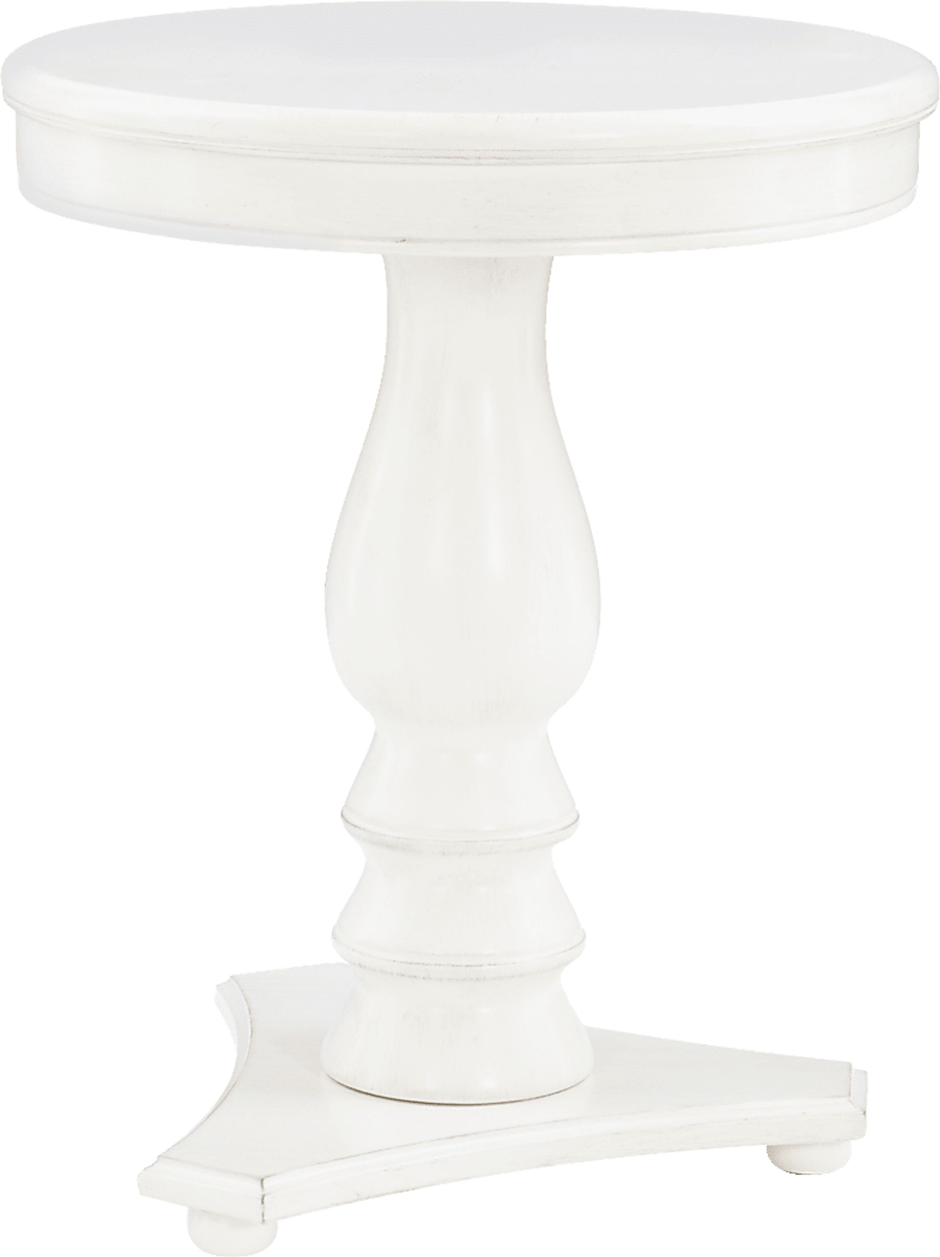 Amorette White Accent Table - Image 1