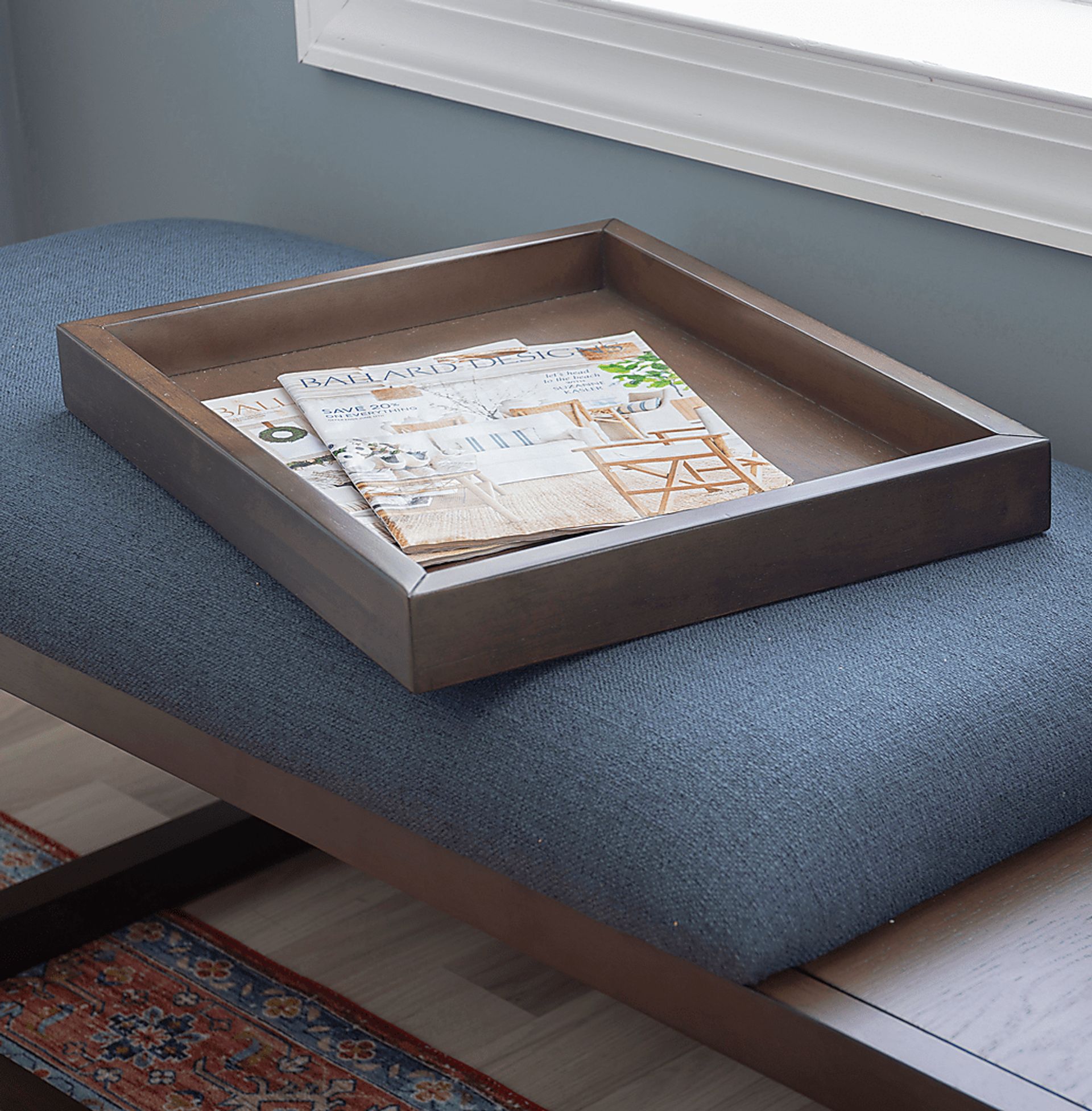 Amoroso Brown/Navy Bench - Image 9