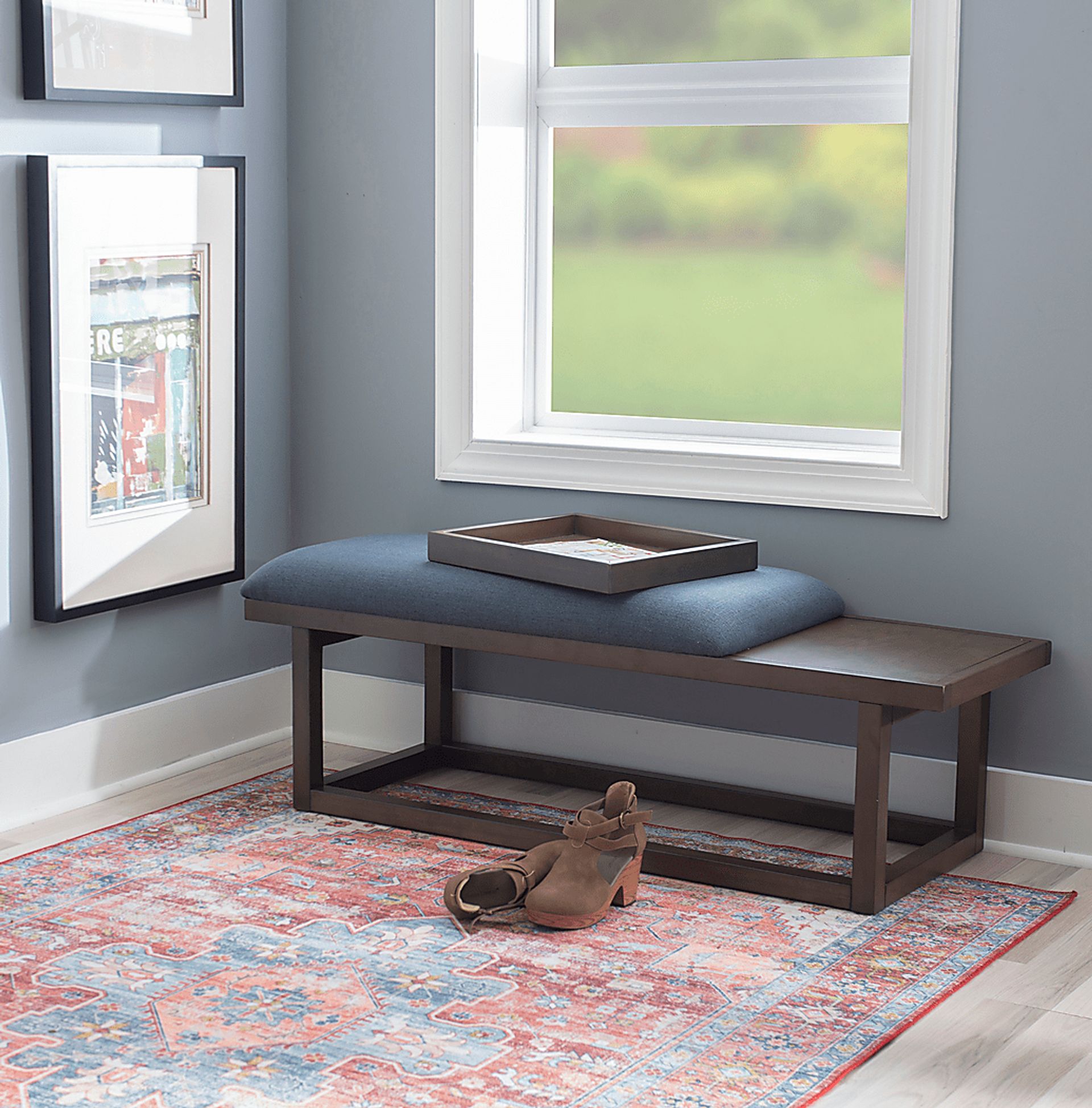 Amoroso Brown/Navy Bench - Image 10