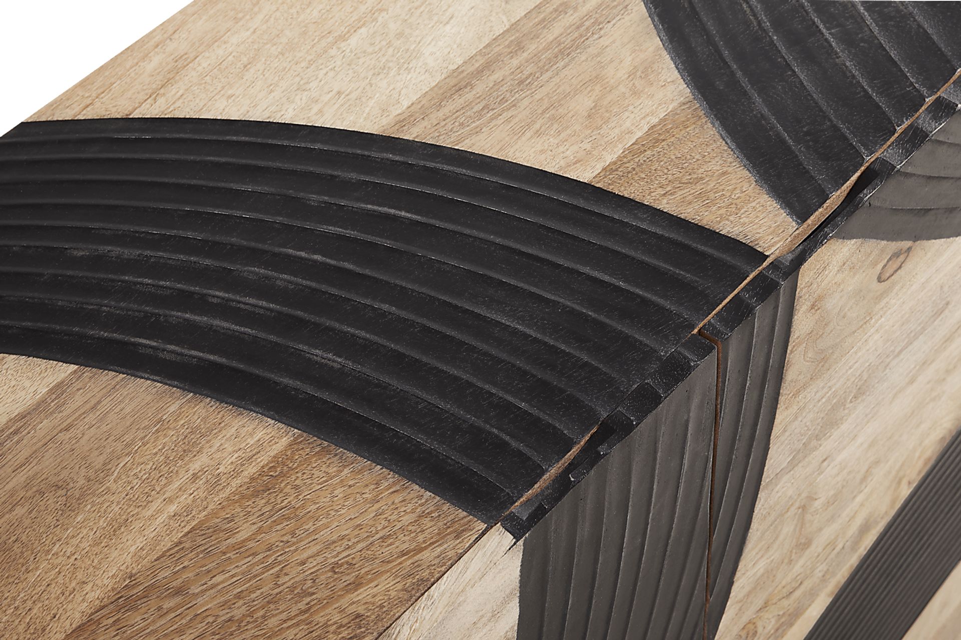 Amory Dark Brown 80 in. Credenza - Image 3