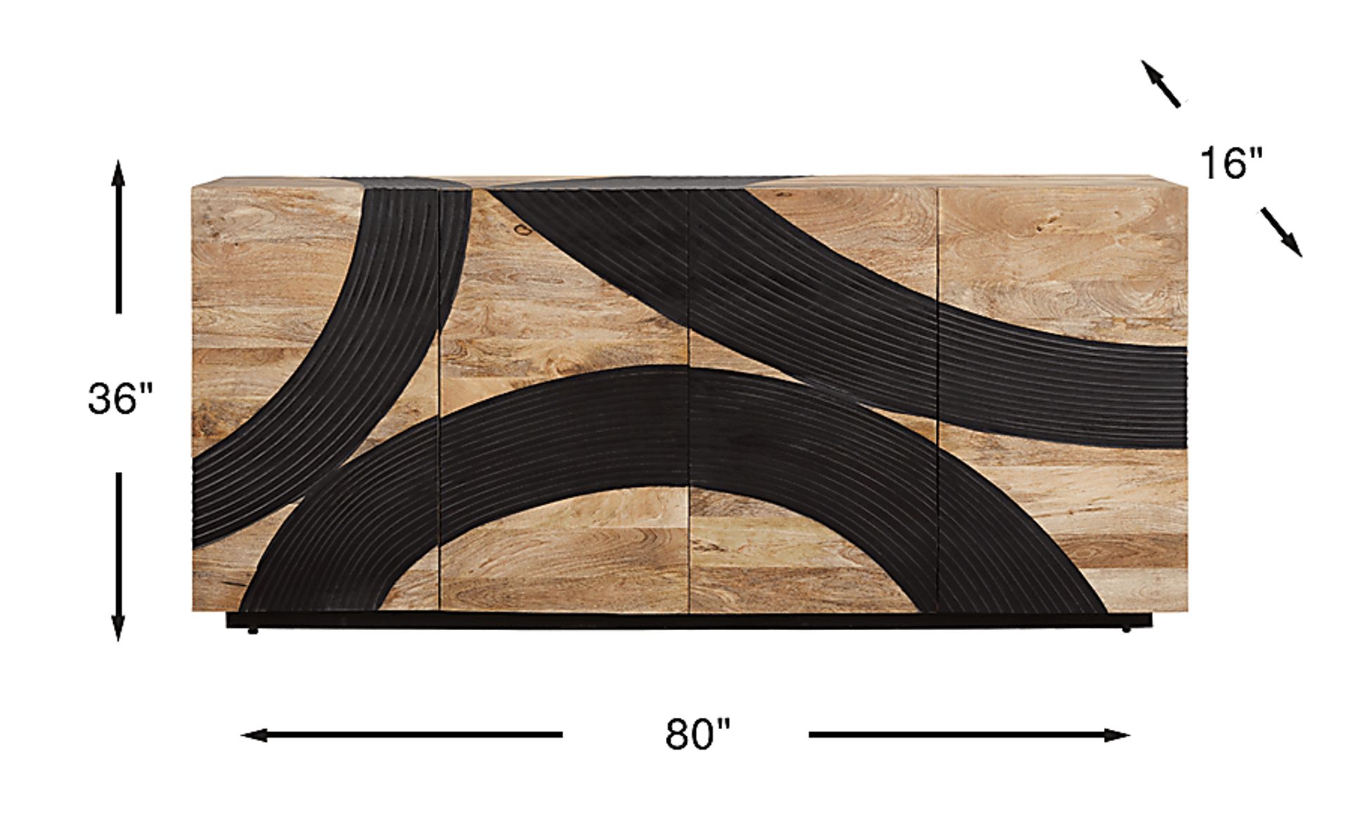 Dimension Image. Please refer to the Dimension Tab on this page for dimension details.