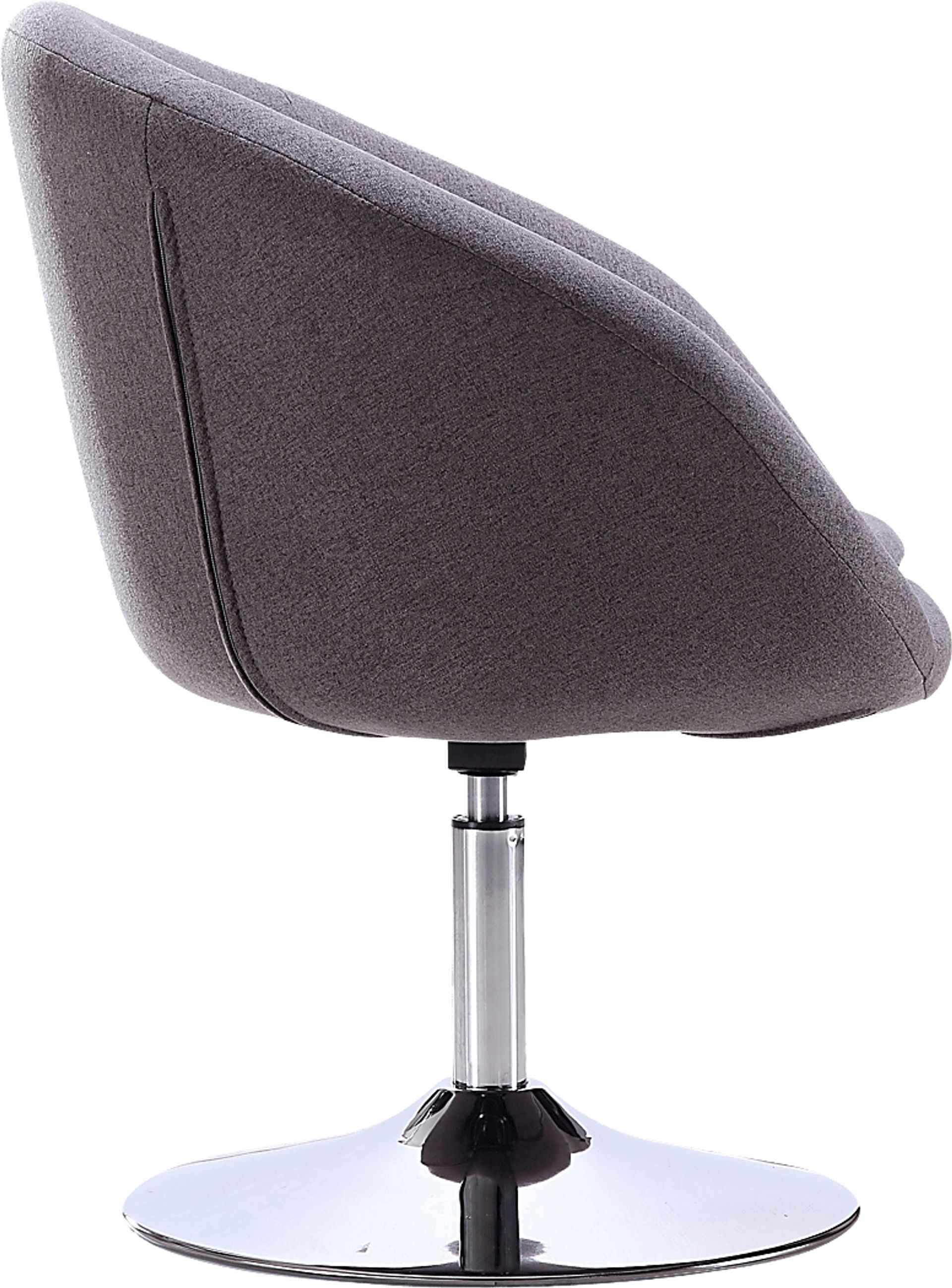 Amparoo Gray Swivel Accent Chair - Image 2