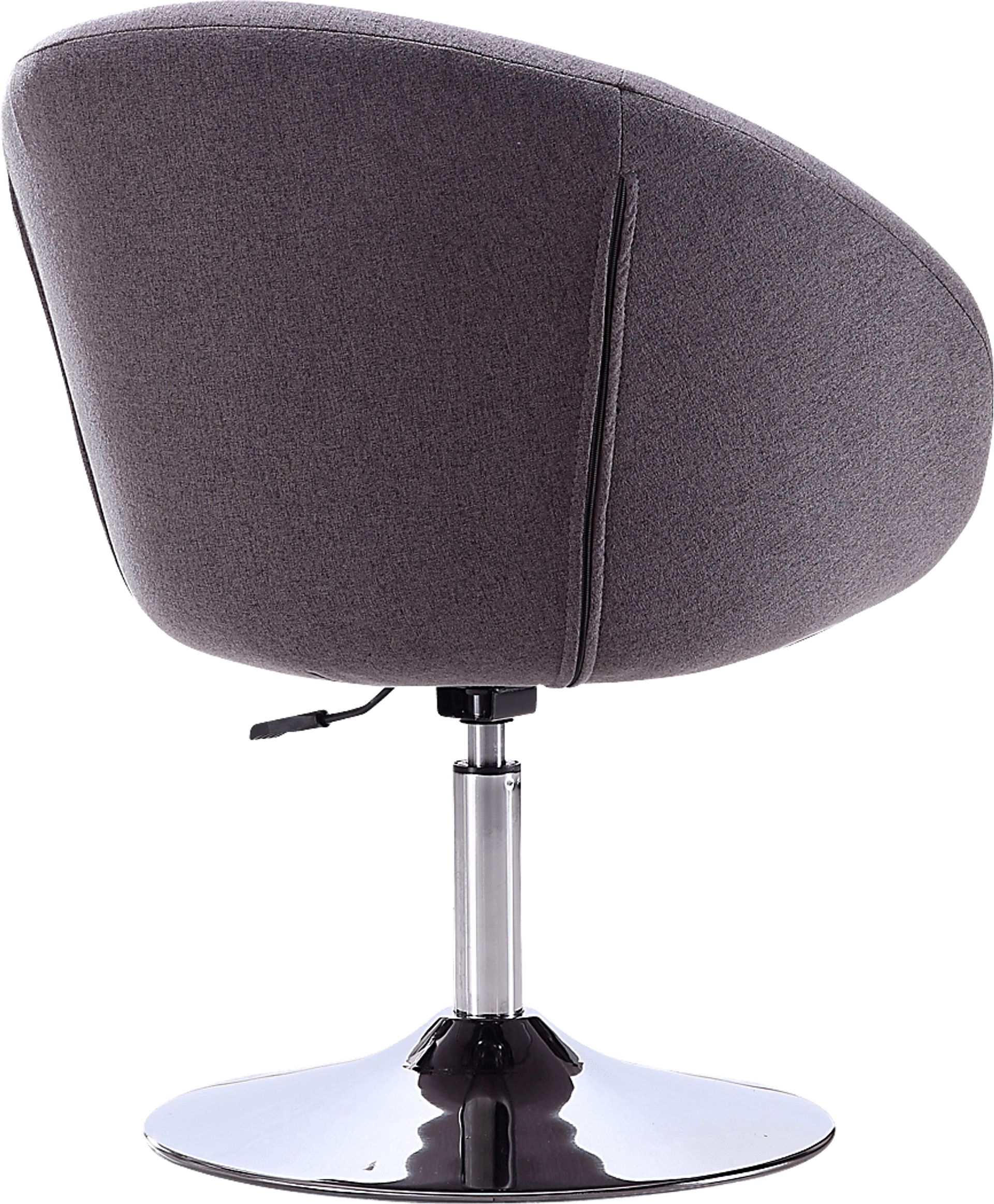 Amparoo Gray Swivel Accent Chair - Image 3