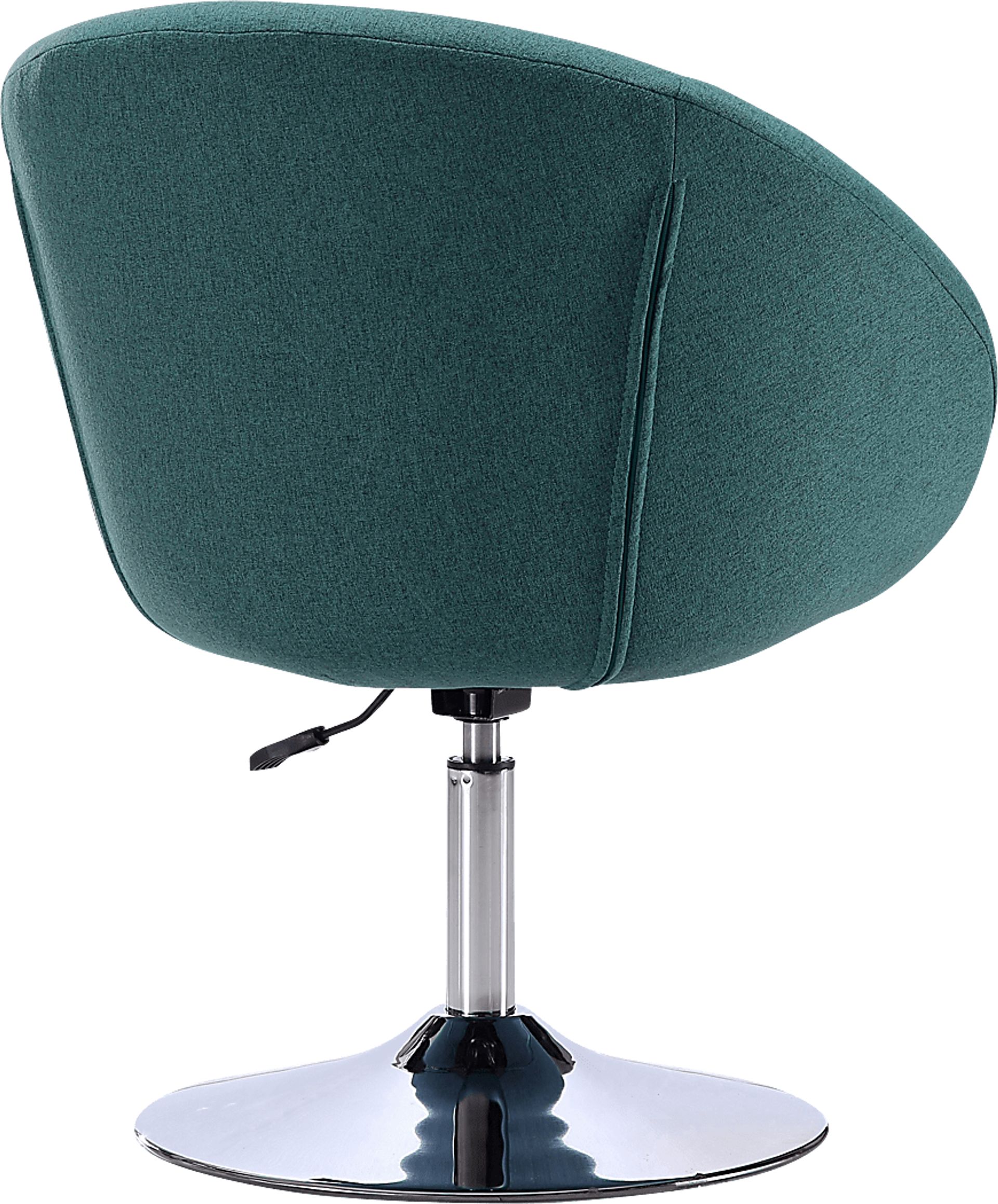 Amparoo Light Blue Swivel Accent Chair - Image 4