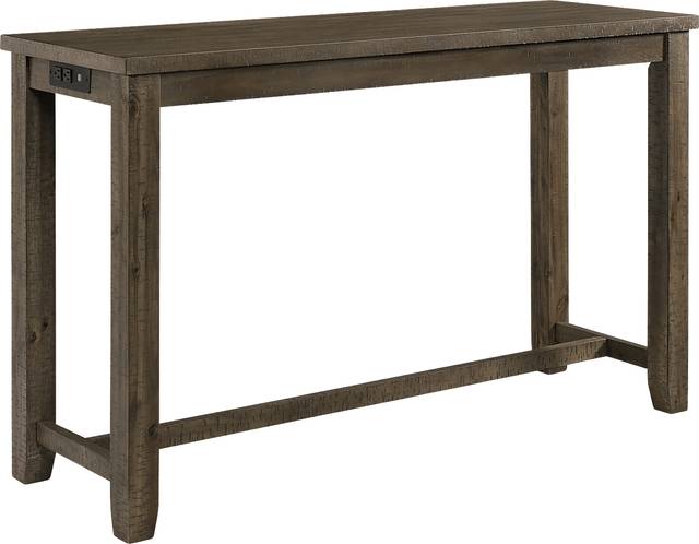 Ampezo Gray Bar Table with Stools - Thumbnail - Image 3