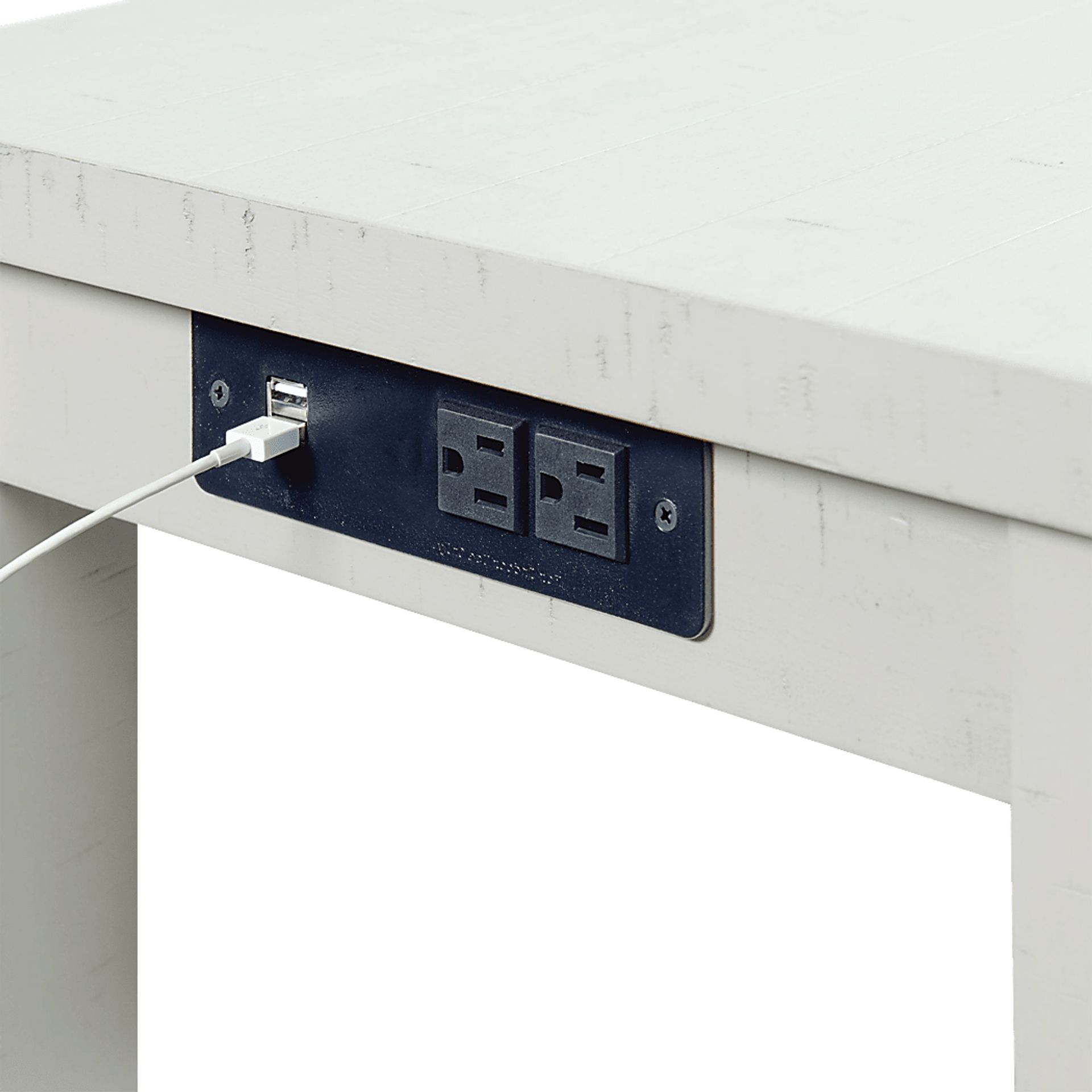 Ampezo White Bar Table with Stools - Image 7