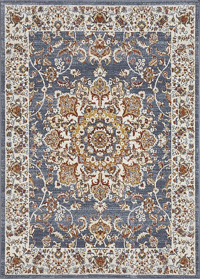 Amrenta Blue 7'10 x 9'10 Area Rug - Thumbnail - Image 1