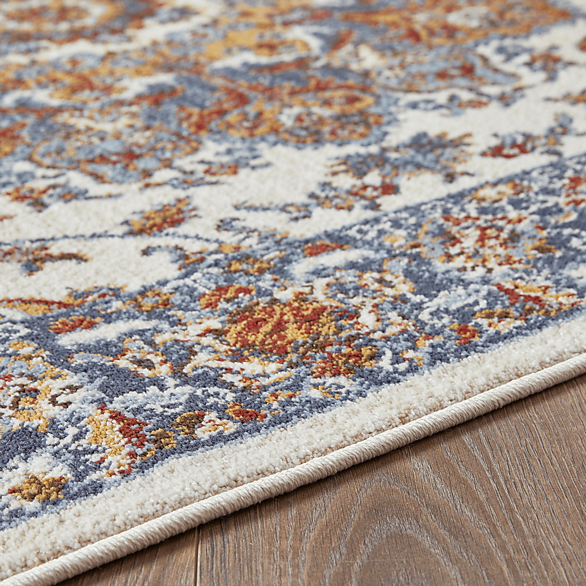 Amrenta Cream 2' x 6'7 Runner Rug - Image 2