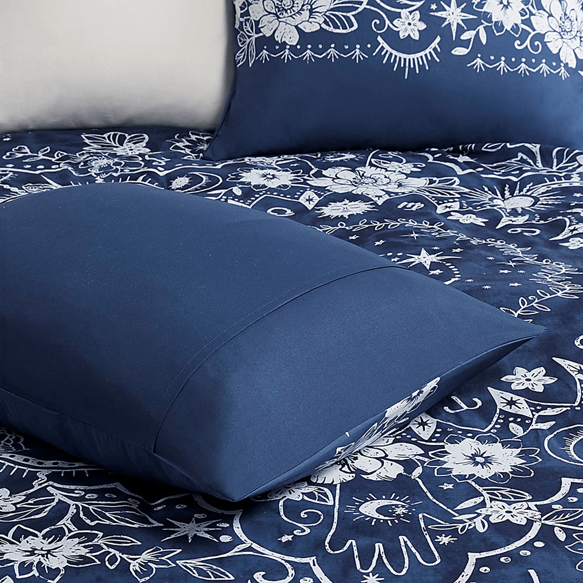 Kids Amsela Blue Full Comforter Set - Image 9