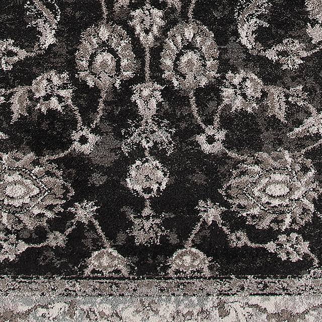 Amshall Black 5' x 7'6 Rug - Thumbnail - Image 6