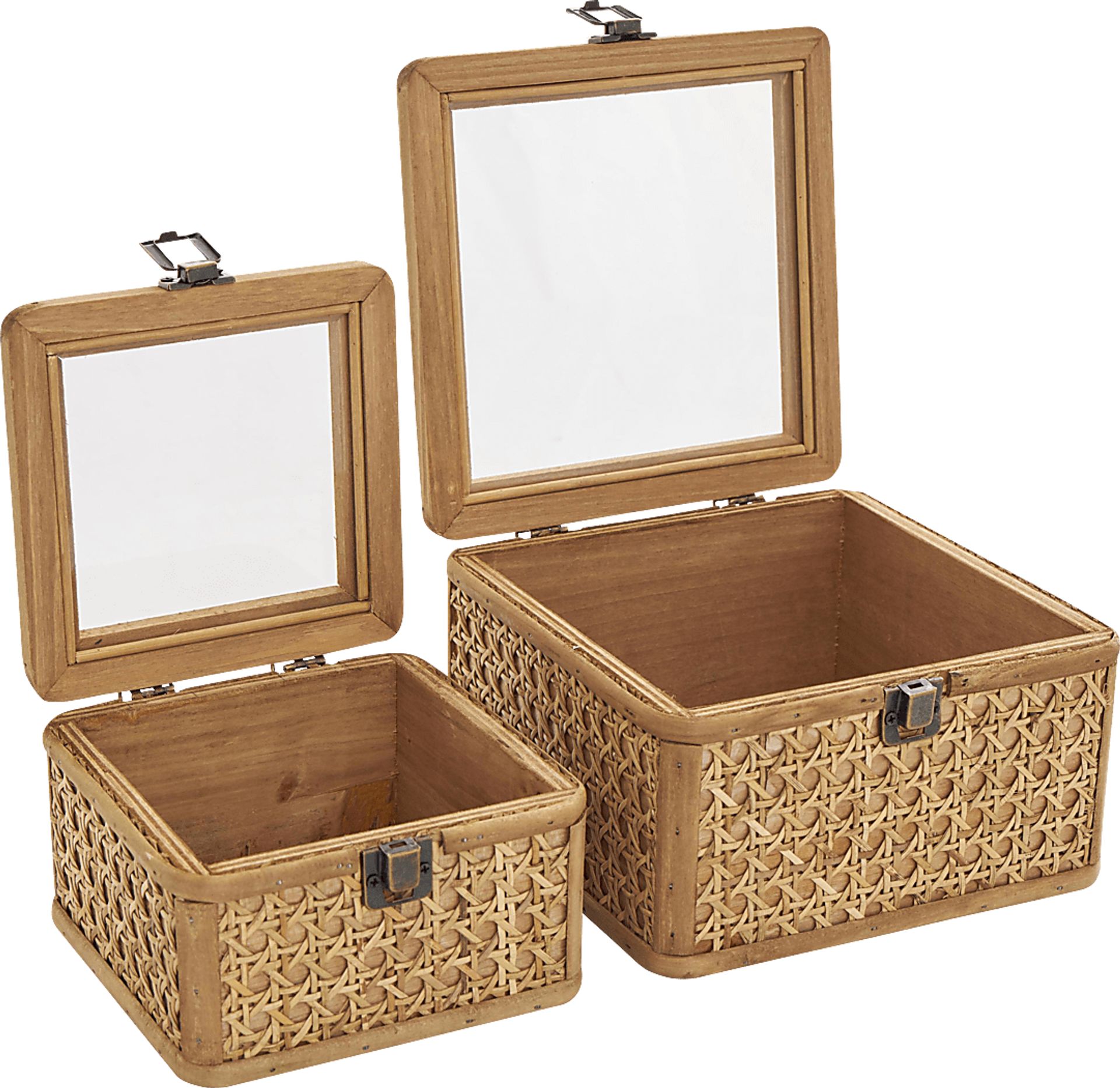 Amtai Brown Decorative Box, Set of 2 - Image 3