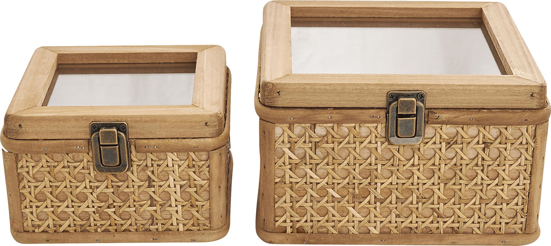 Amtai Brown Decorative Box, Set of 2 - Image 4