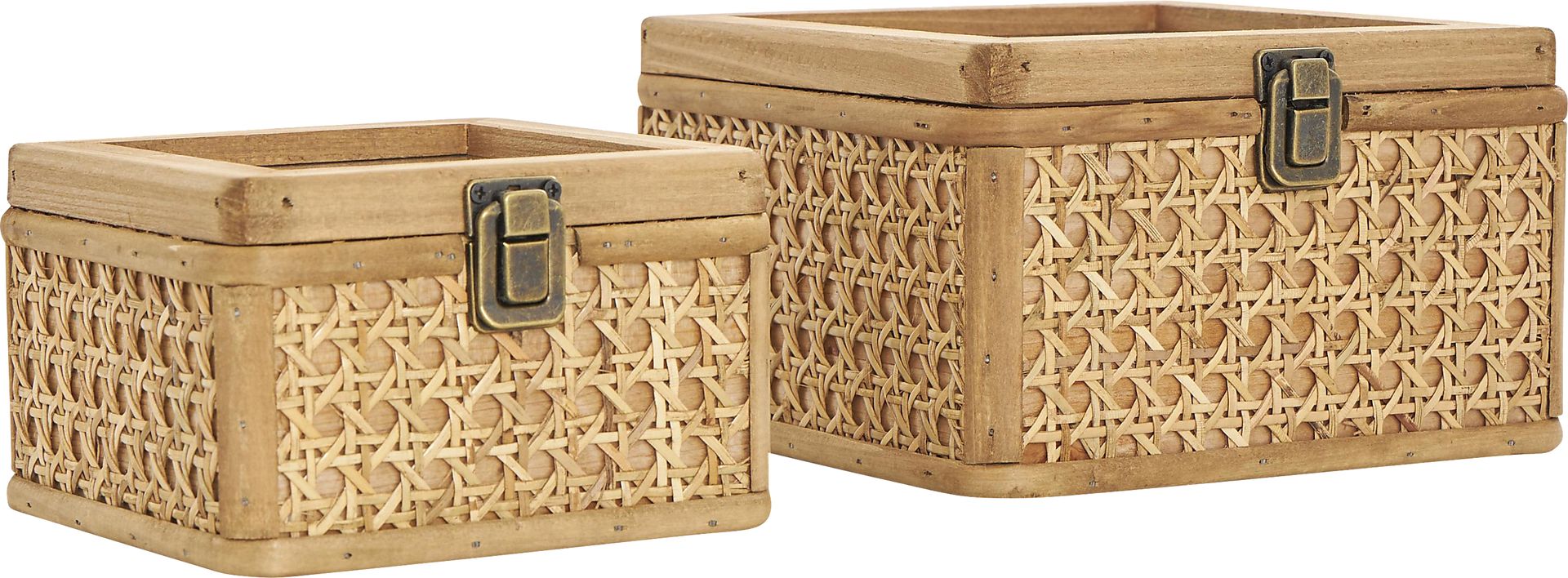 Amtai Brown Decorative Box, Set of 2 - Image 5