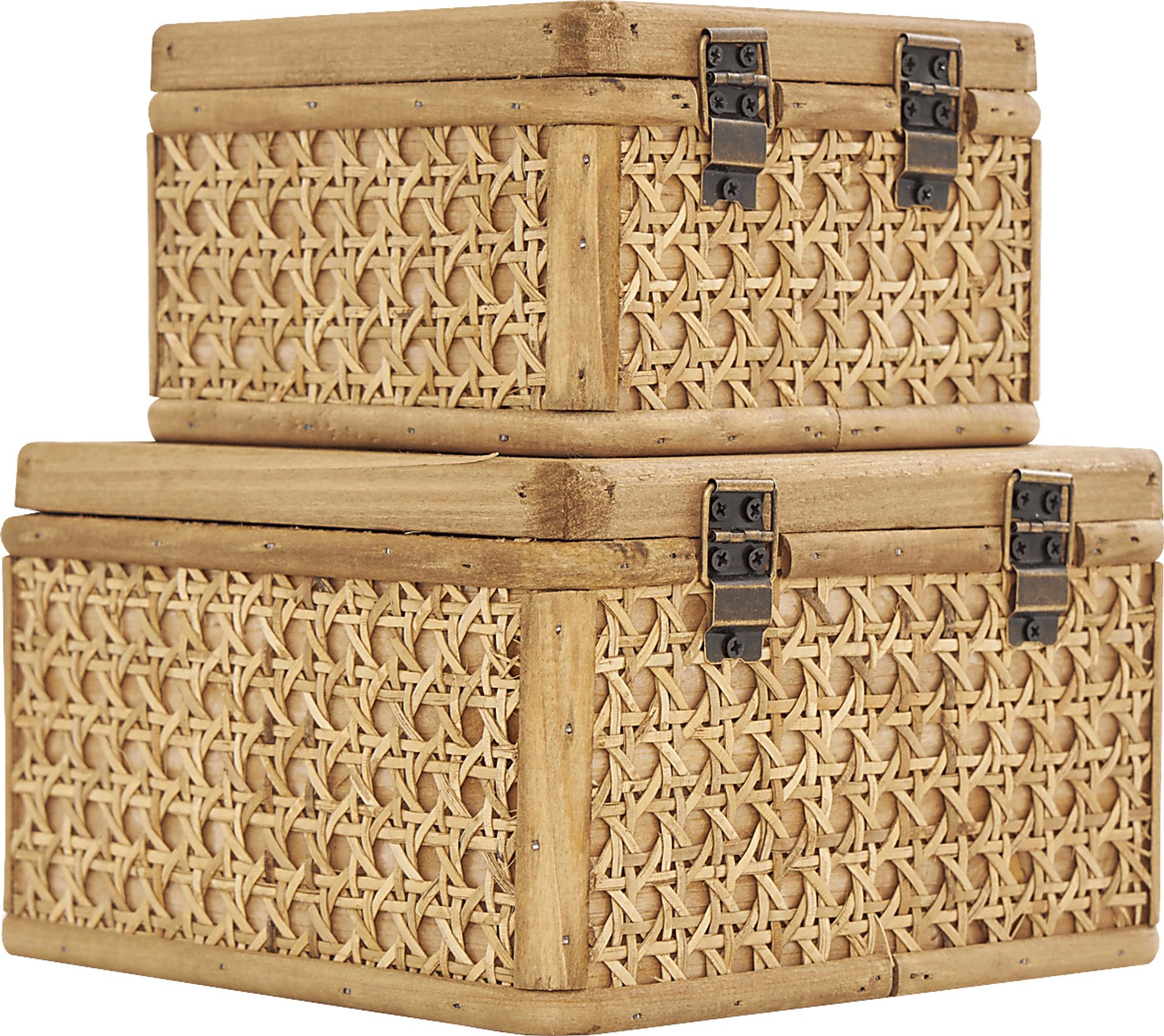 Amtai Brown Decorative Box, Set of 2 - Image 8