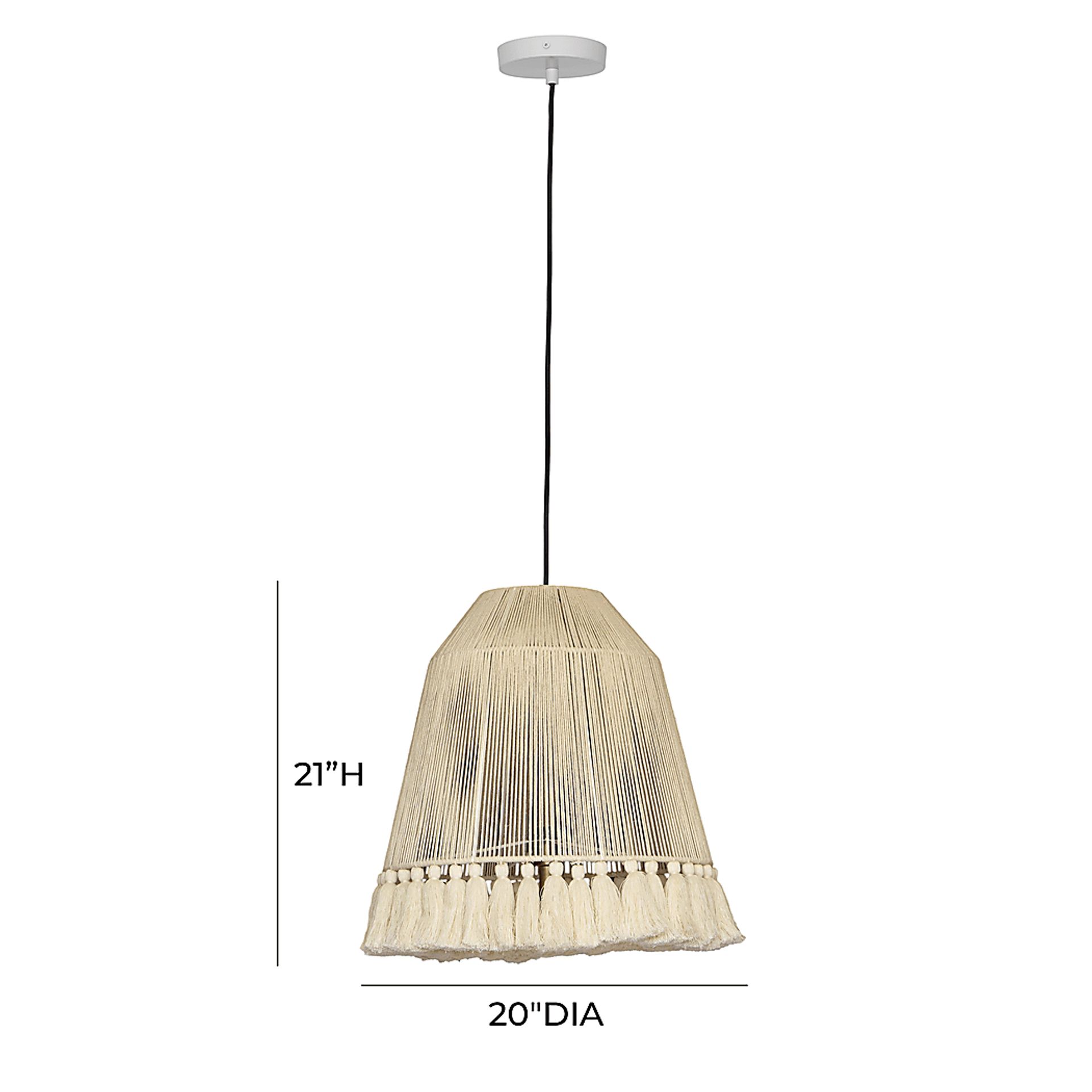 Amundson Lane White Chandelier - Image 6