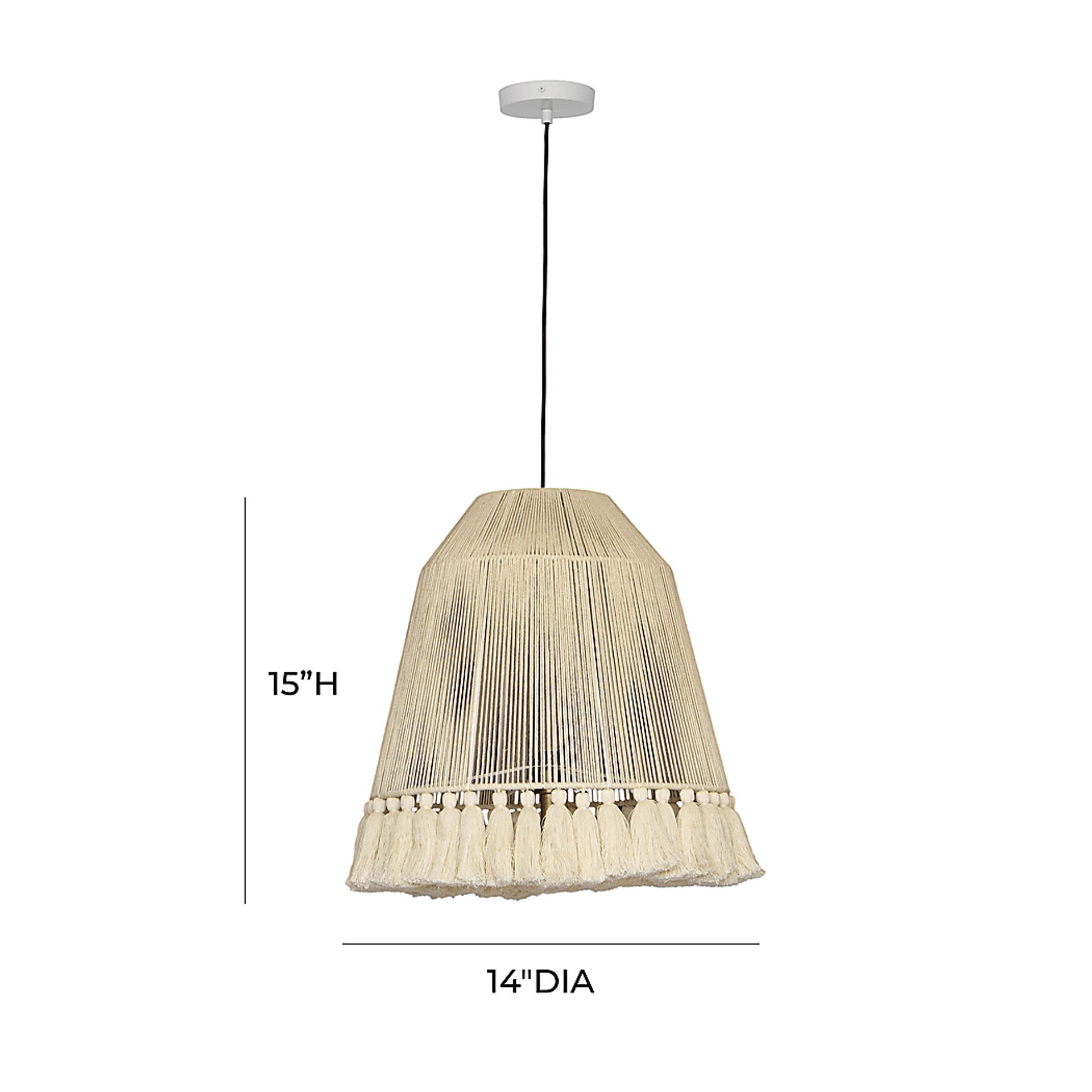 Amundson Lane White Pendant - Image 6