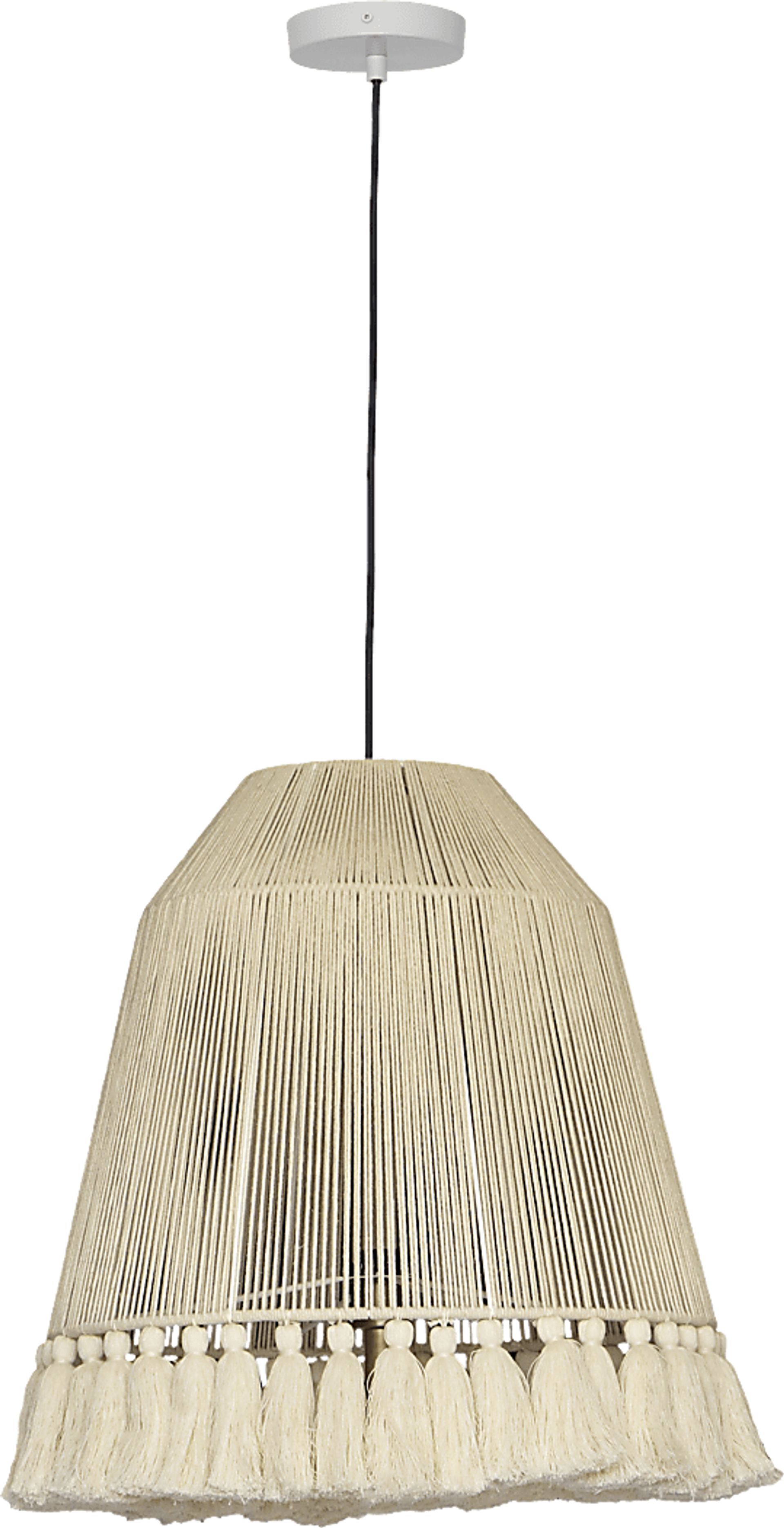 Amundson Lane White Pendant - Image 1