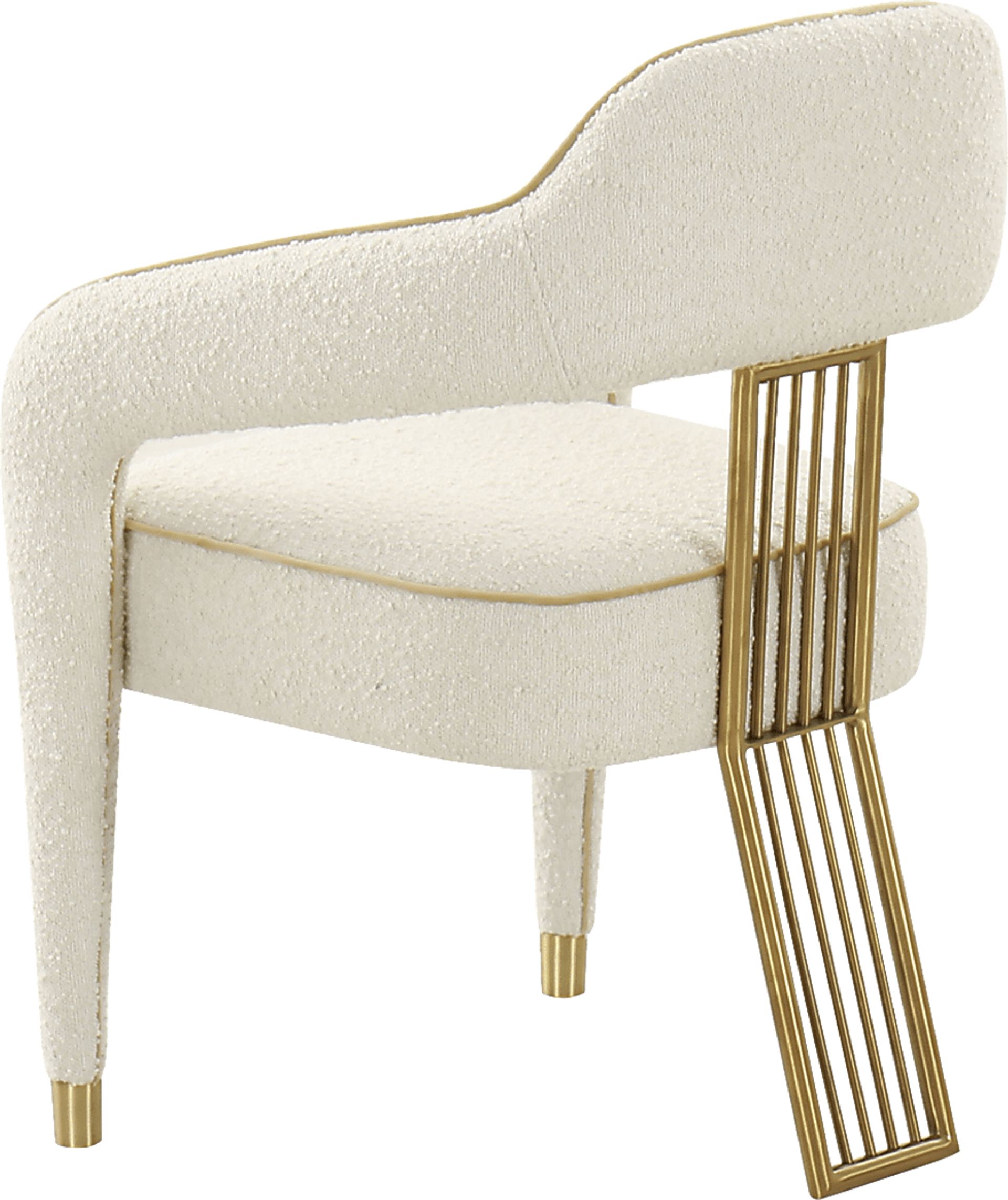 Amurra Cream Arm Chair - Image 4