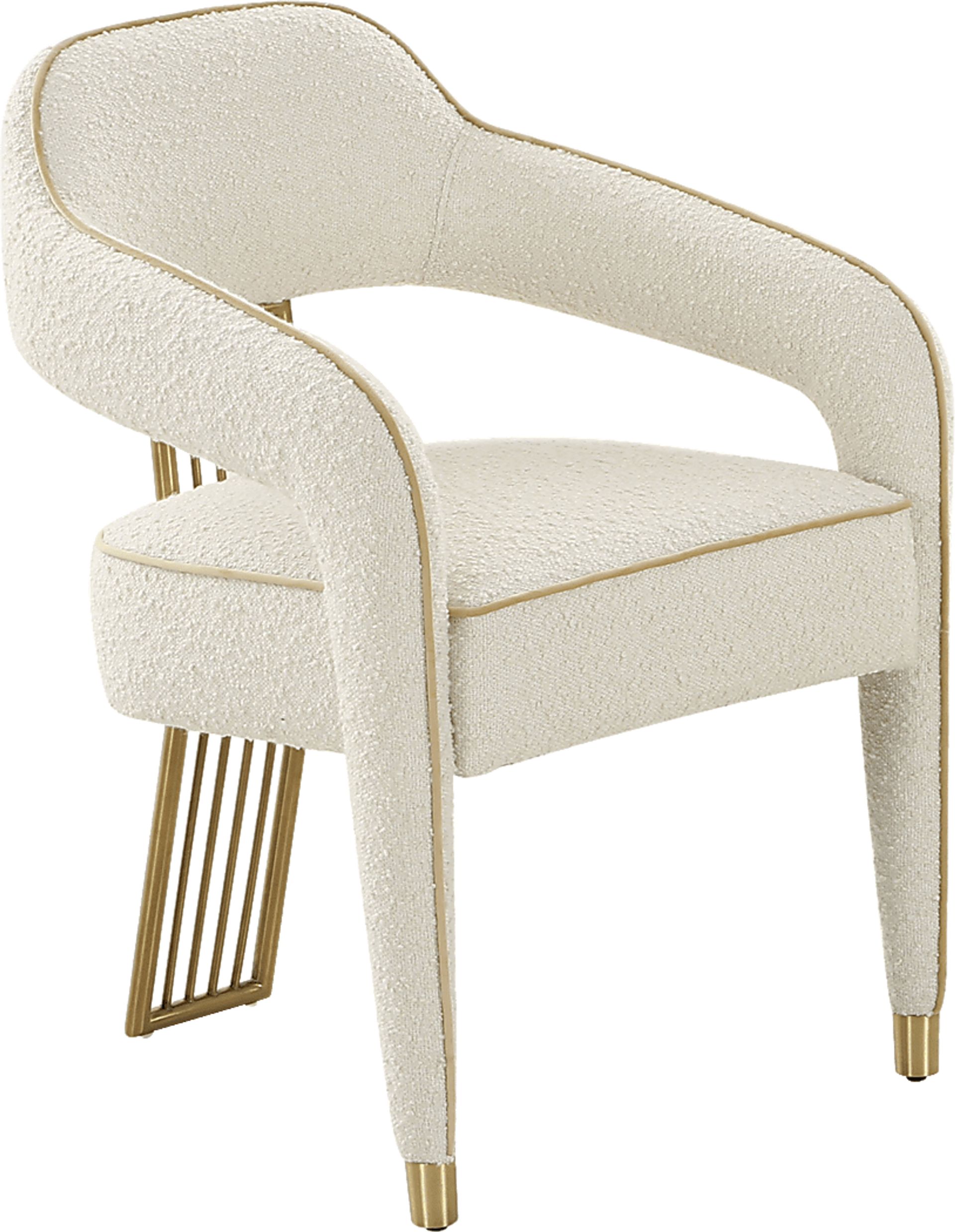 Amurra Cream Arm Chair - Image 1