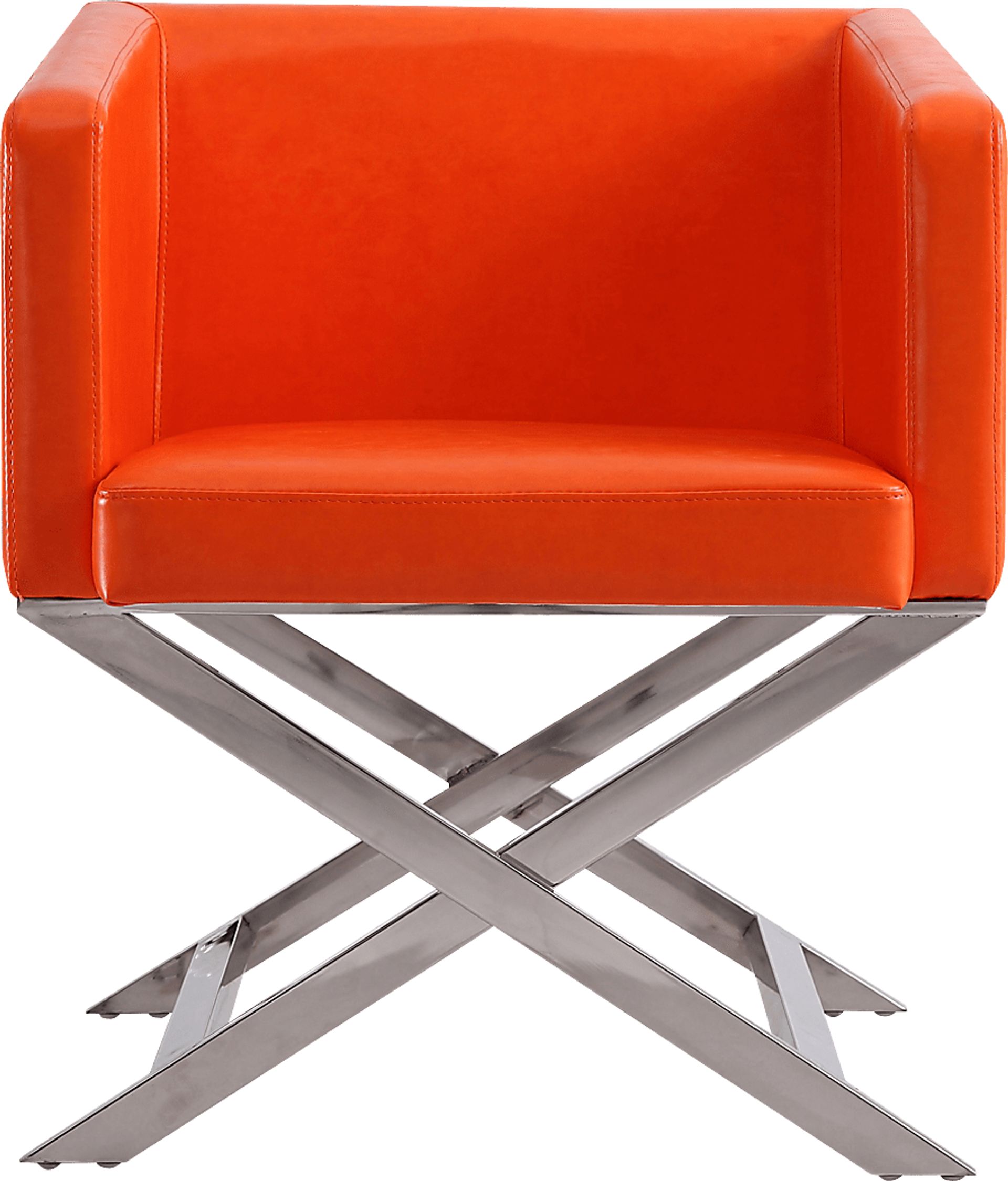 Amyjane Orange Accent Chair - Image 2