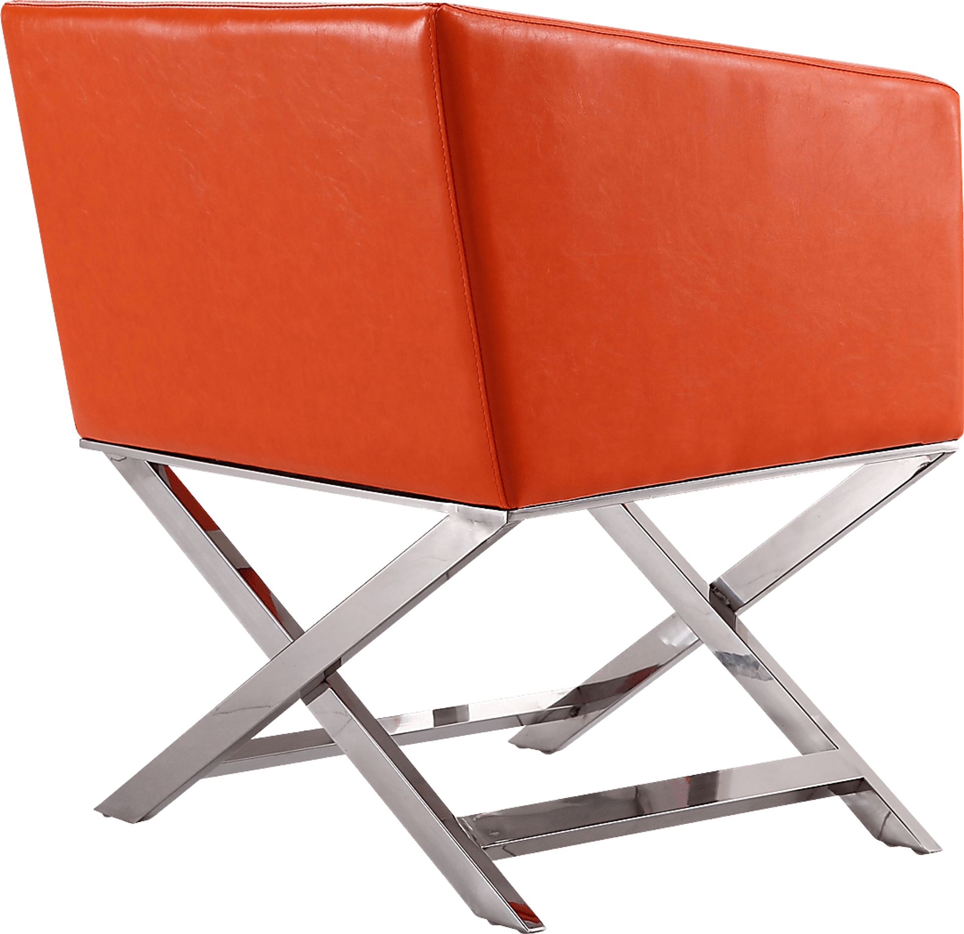 Amyjane Orange Accent Chair - Image 4
