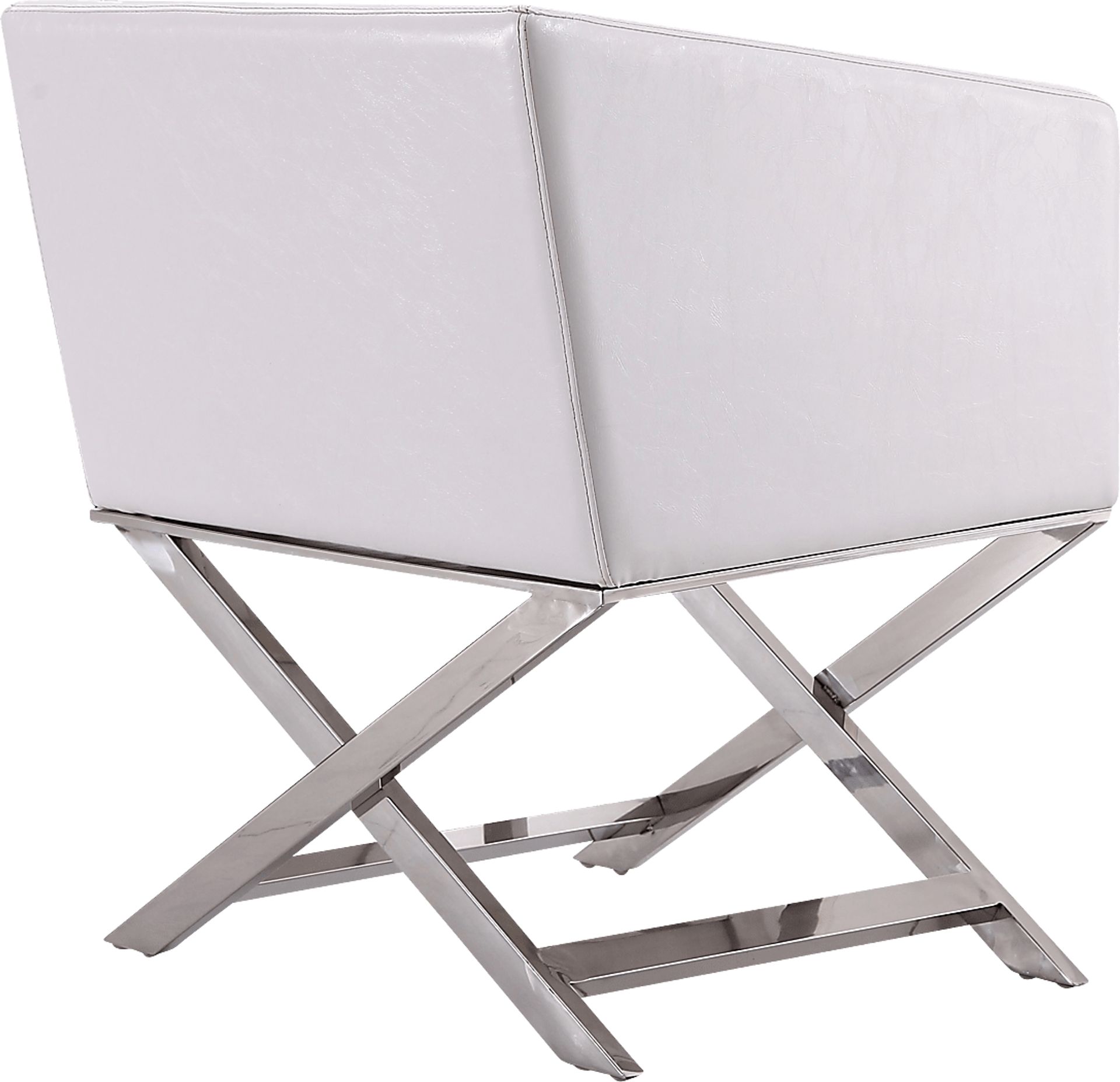 Amyjane White Accent Chair - Image 4