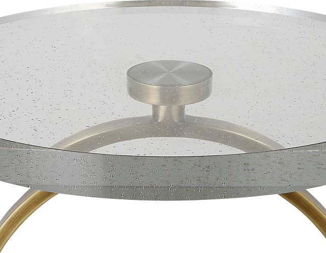Amyleah Brass Accent Table - Thumbnail - Image 3