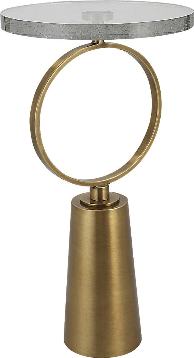 Amyleah Brass Accent Table - Thumbnail - Image 1