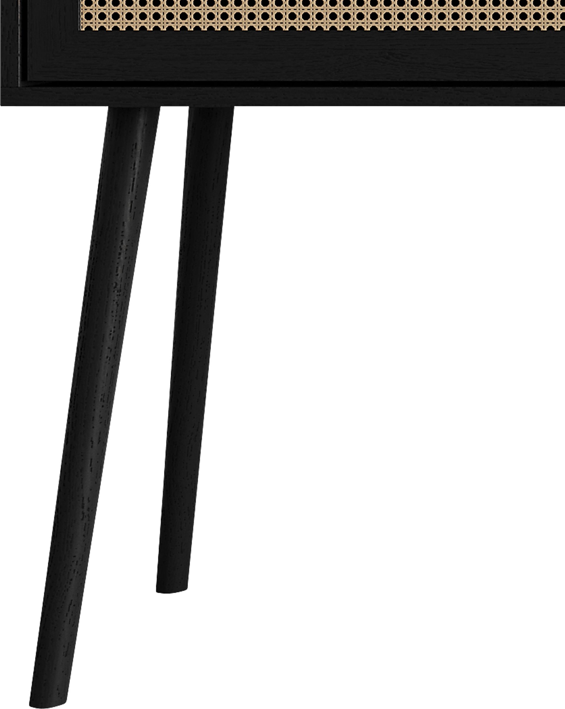 Amynus Black King Bed with Nightstands - Image 10