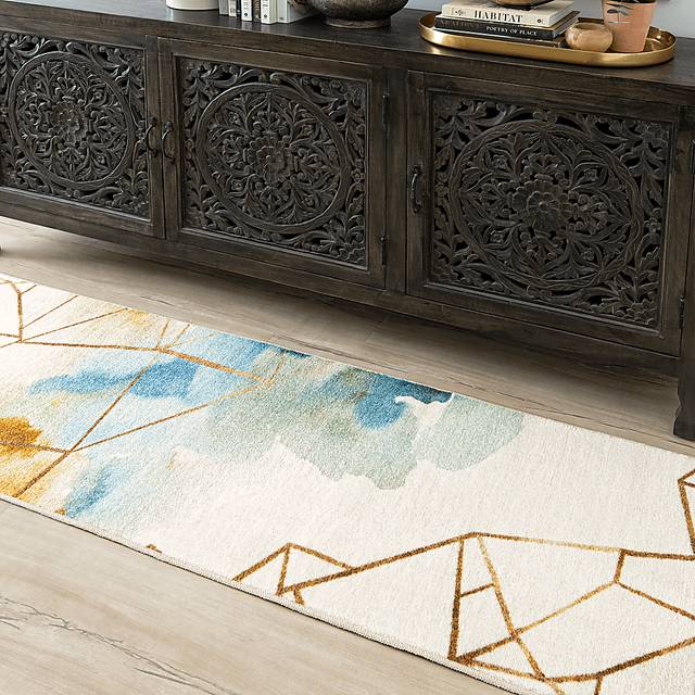 Amyra Off-White 2' x 8' Runner Rug - Thumbnail - Image 9