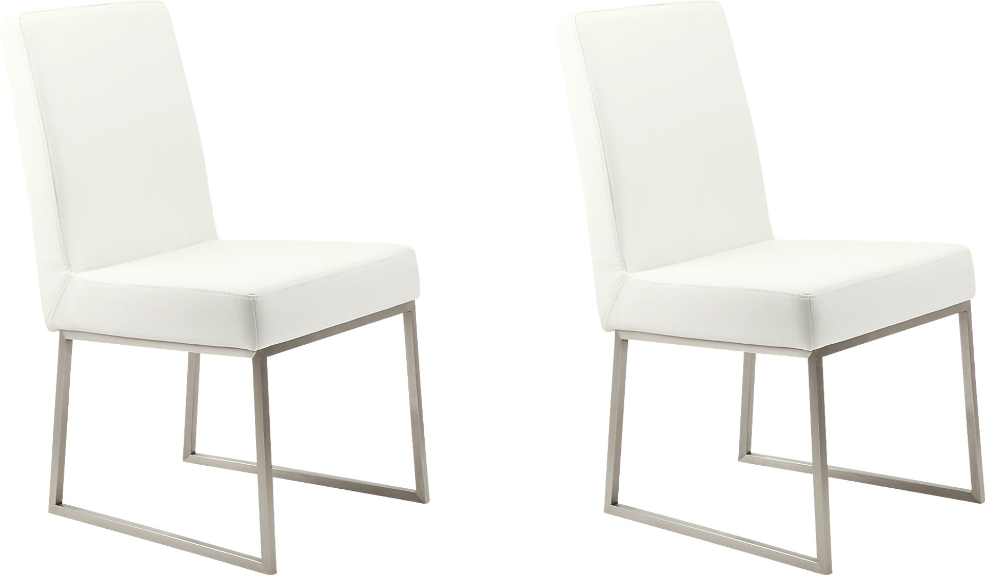 Amyruth White Side Chair, Set of 2 - Image 1