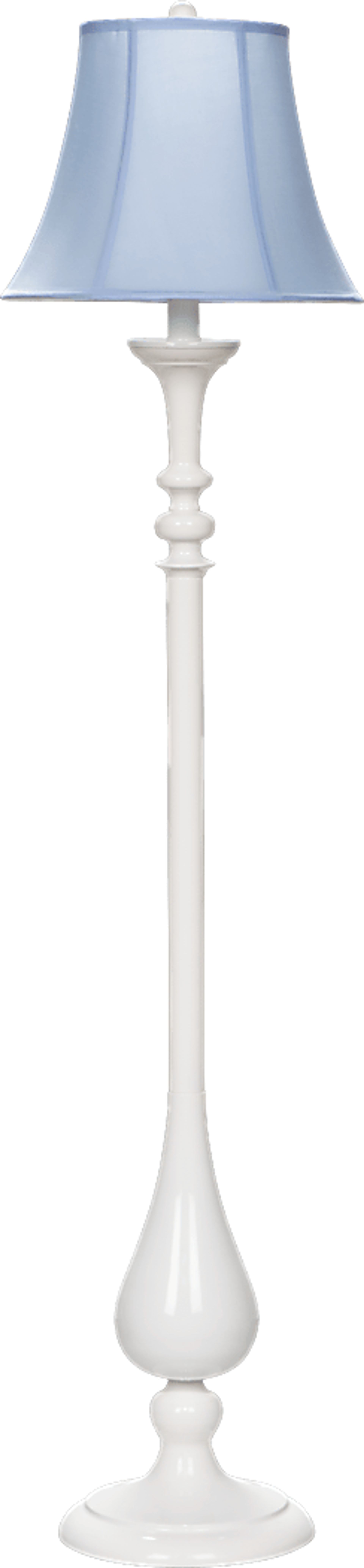 Ana Blue Floor Lamp - Image 1