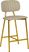Ana Lee Beige Counter Stool, Set of 2