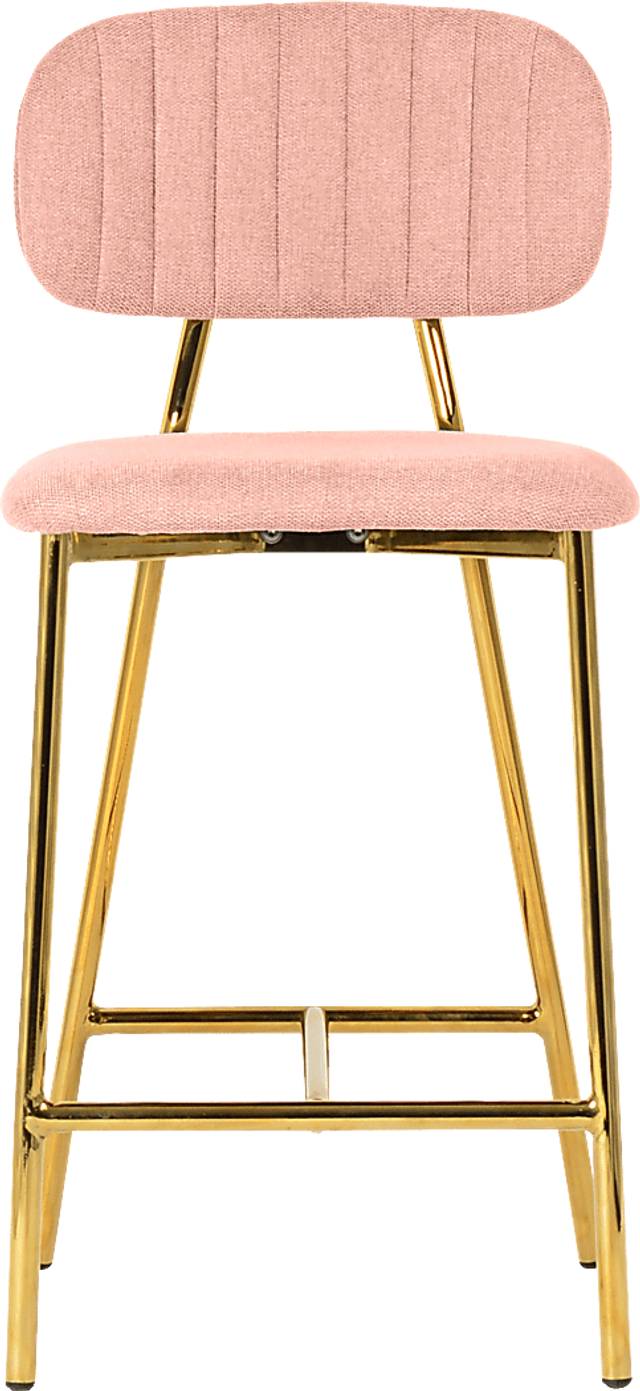 Ana Lee Blush Counter Stool, Set of 2 - Thumbnail - Image 2