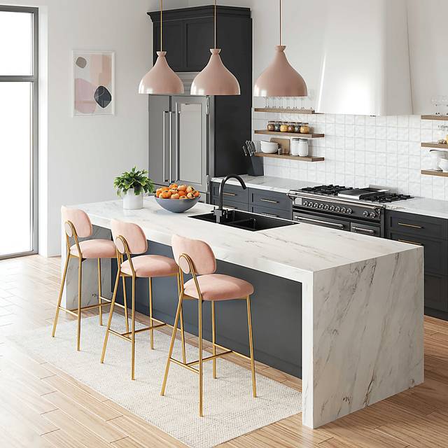 Ana Lee Blush Counter Stool, Set of 2 - Thumbnail - Image 7