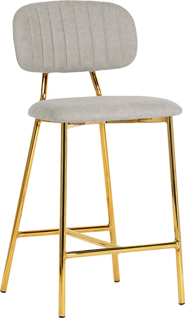 Ana Lee Gray Counter Stool, Set of 2 - Thumbnail - Image 2