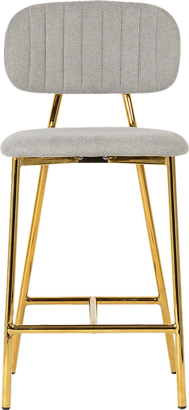 Ana Lee Gray Counter Stool, Set of 2 - Thumbnail - Image 3