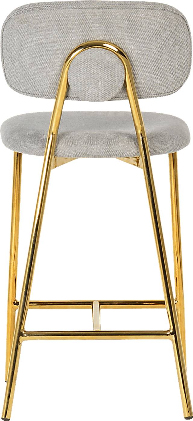 Ana Lee Gray Counter Stool, Set of 2 - Thumbnail - Image 6